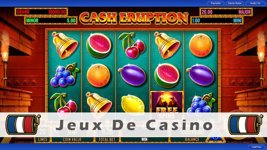 Démo de la machine à sous Cash Eruption Coins & Clovers Slot