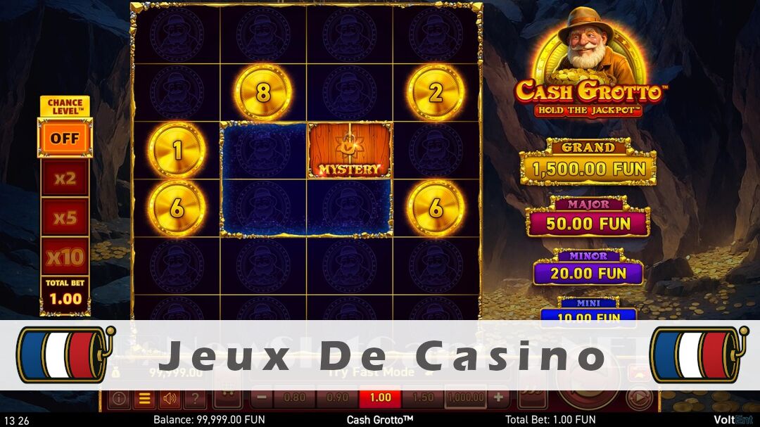 Démo de la machine à sous Cash Grotto Slot