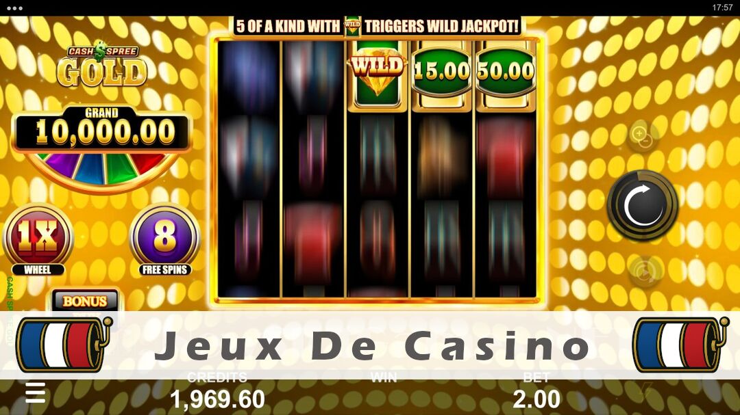 Démo de la machine à sous Cash Spree Gold Slot