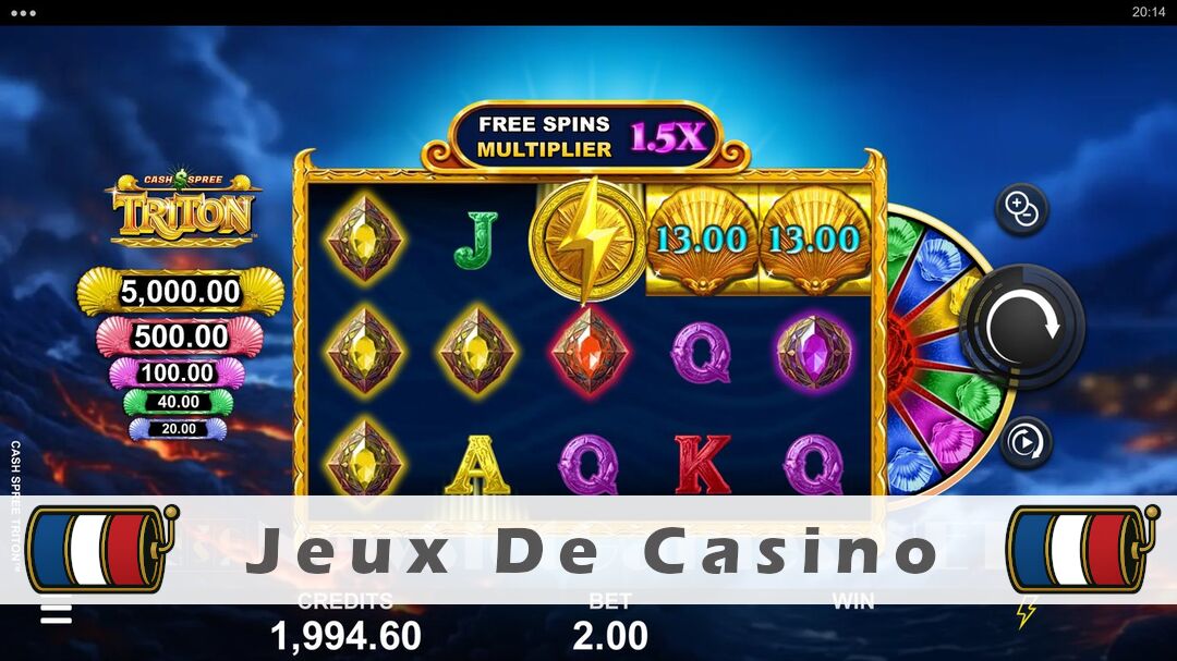 Démo de la machine à sous Cash Spree Triton Slot