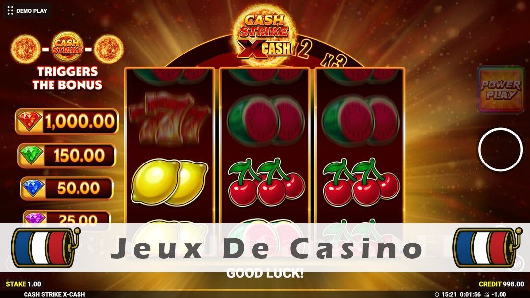 Démo de la machine à sous Cash Strike X-Cash Slot