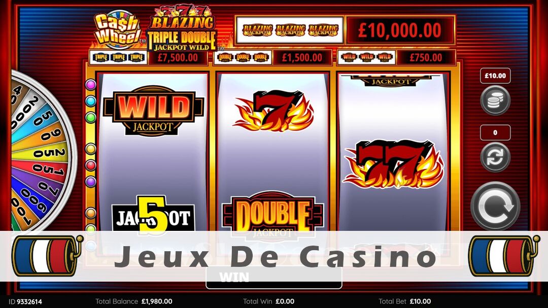 Démo de la machine à sous Cash Wheel Blazing 777 Triple Double Jackpot Wild Slot