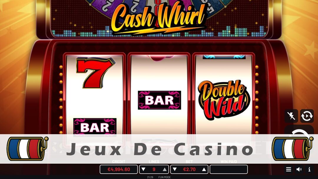 Démo de la machine à sous Cash Whirl Slot