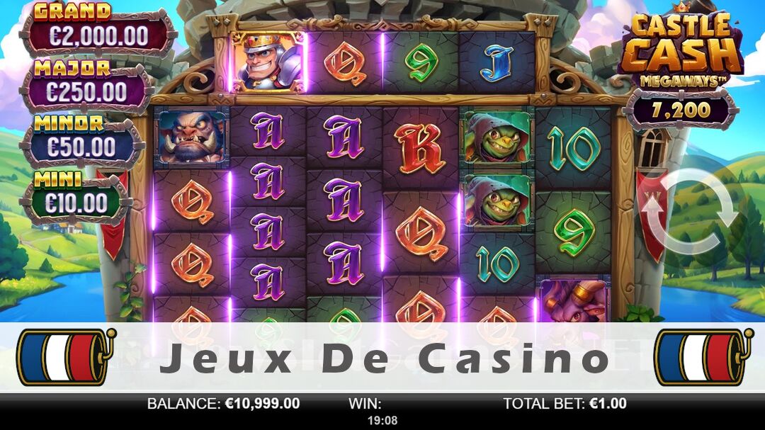 Démo de la machine à sous Castle Cash Megaways Slot