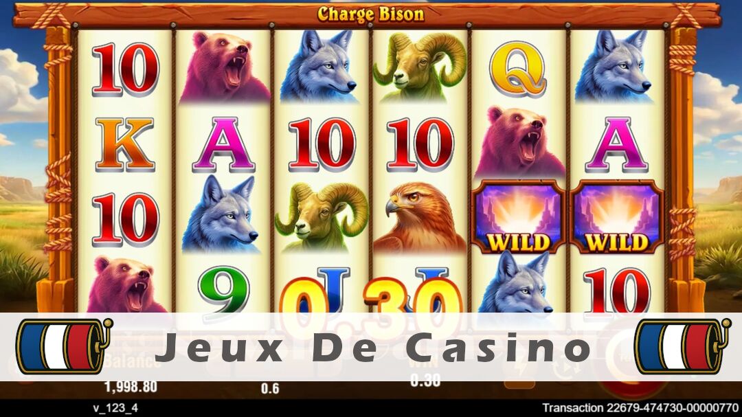 Démo de la machine à sous Charge Bison Slot
