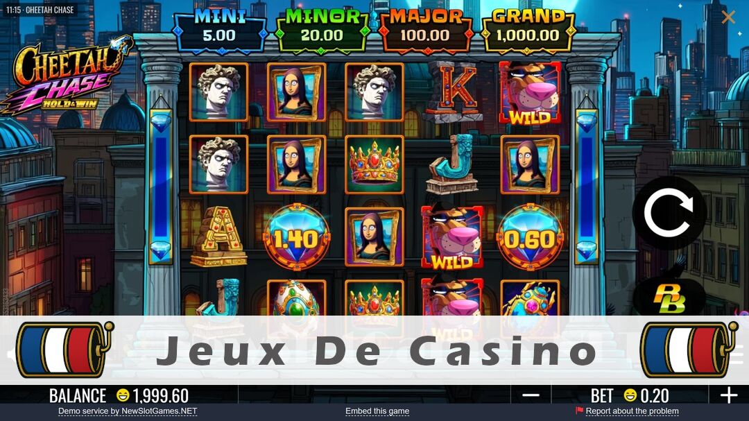 Démo de la machine à sous Cheetah Chase Slot