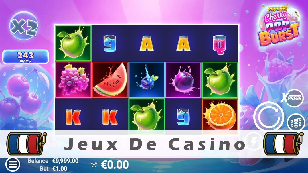 Démo de la machine à sous CherryPop Burst Slot