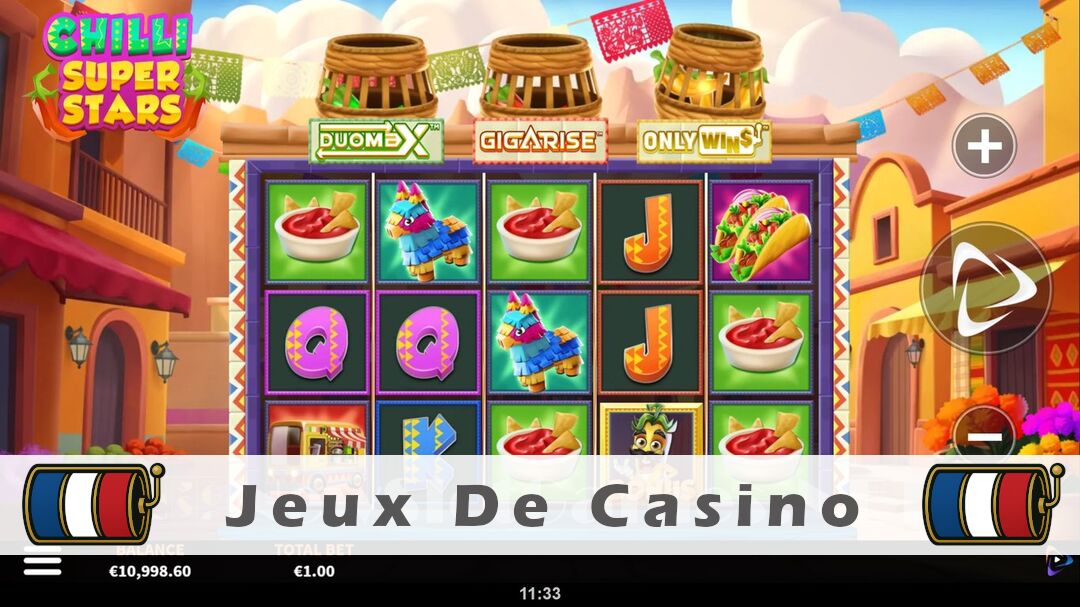 Démo de la machine à sous Chilli Super Stars Slot
