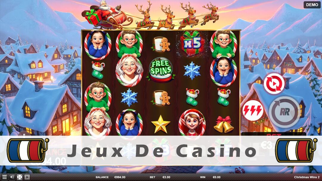 Démo de la machine à sous Christmas Wins 2 Slot
