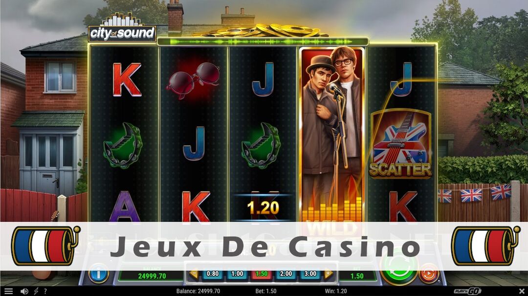 Démo de la machine à sous City of Sound Slot