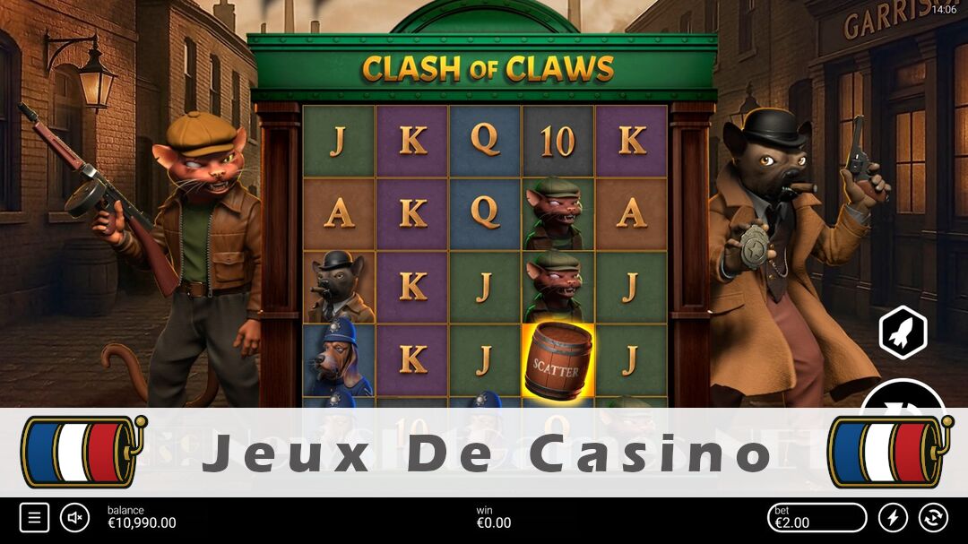 Démo de la machine à sous Clash of Claws Slot