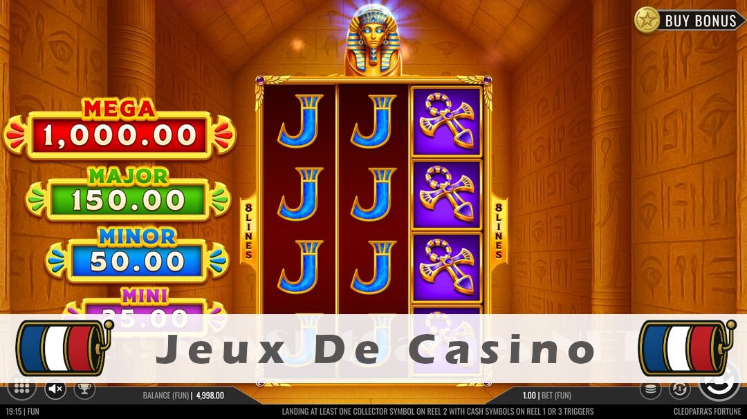 Démo de la machine à sous Cleopatras Fortune Slot