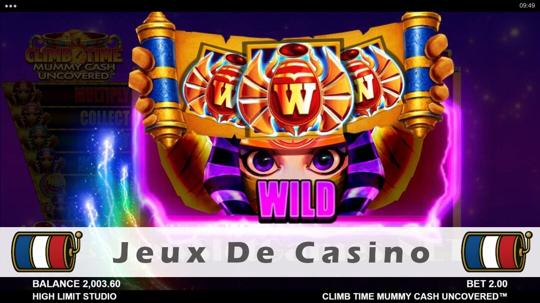 Démo de la machine à sous Climb Time Mummy Cash Uncovered Slot