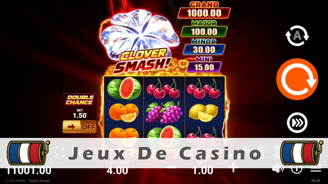 Démo de la machine à sous Clover Smash Slot