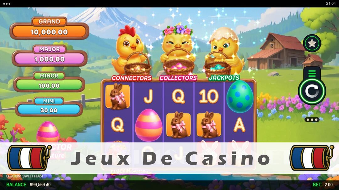 Démo de la machine à sous Cluckin Sweet Feast Slot