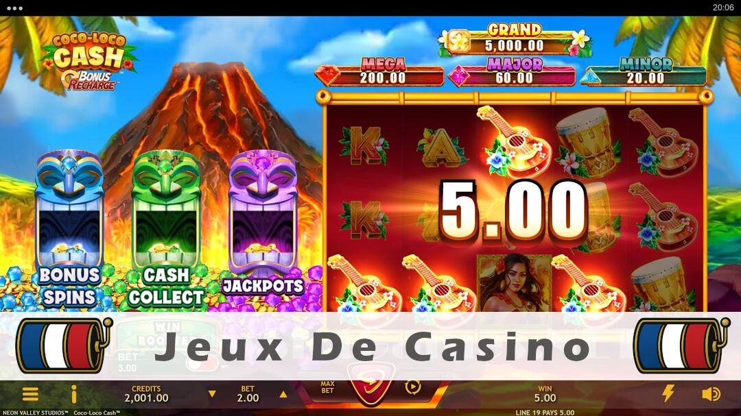 Démo de la machine à sous Coco-Loco Cash Slot