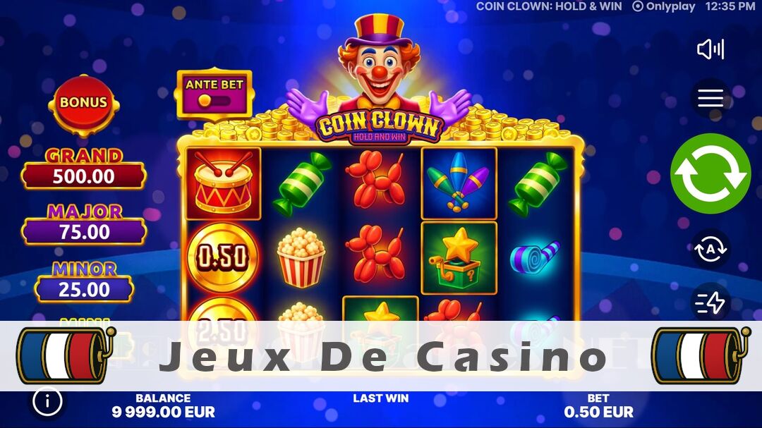 Démo de la machine à sous Coin Clown Hold & Win Slot