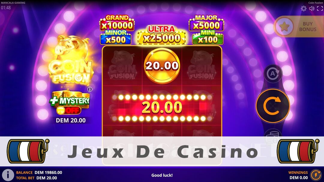 Démo de la machine à sous Coin Fusion Slot
