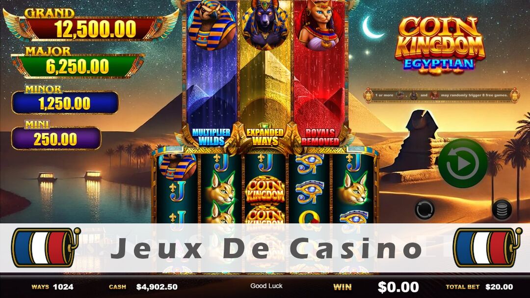 Démo de la machine à sous Coin Kingdom Egyptian Slot