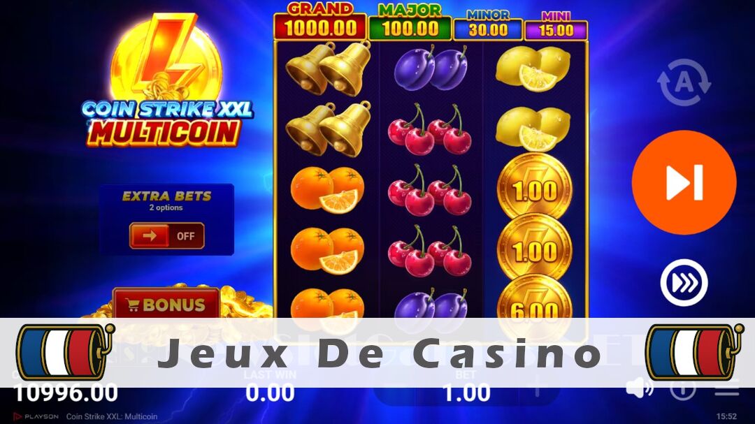 Démo de la machine à sous Coin Strike XXL Multicoin Slot
