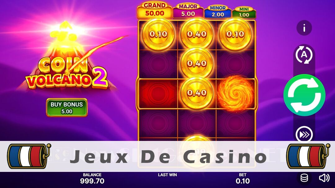 Démo de la machine à sous Coin Volcano 2 Hold and Win Slot