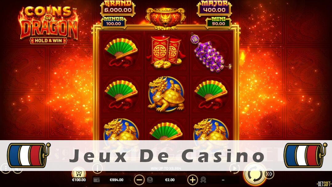 Démo de la machine à sous Coins of Dragon Slot