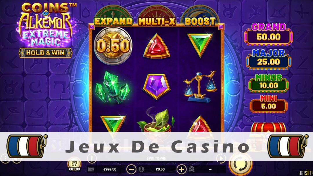 Démo de la machine à sous Coins of Alkemor Extreme Magic Slot
