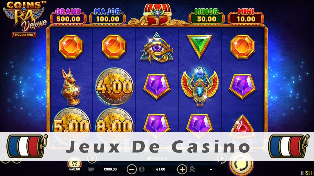 Démo de la machine à sous Coins of Ra Deluxe Hold & Win Slot