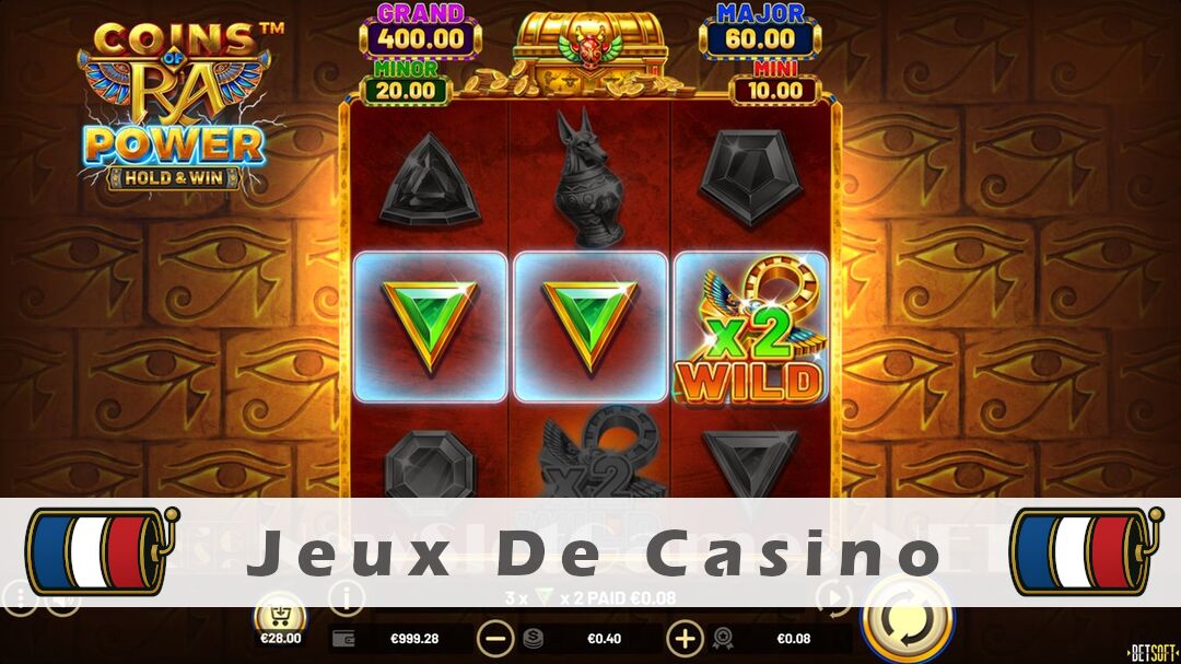 Démo de la machine à sous Coins of Ra Power – Hold & Win Slot