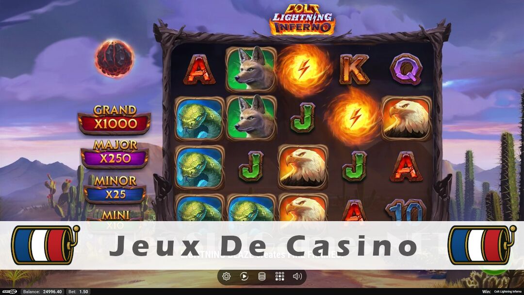 Démo de la machine à sous Colt Lightning Inferno Slot