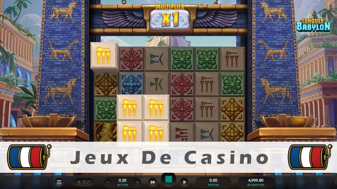 Démo de la machine à sous Conquer Babylon Slot