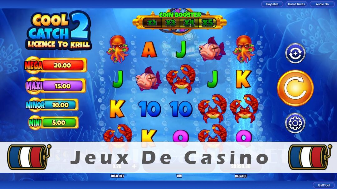 Démo de la machine à sous Cool Catch 2 License 2 Krill Slot