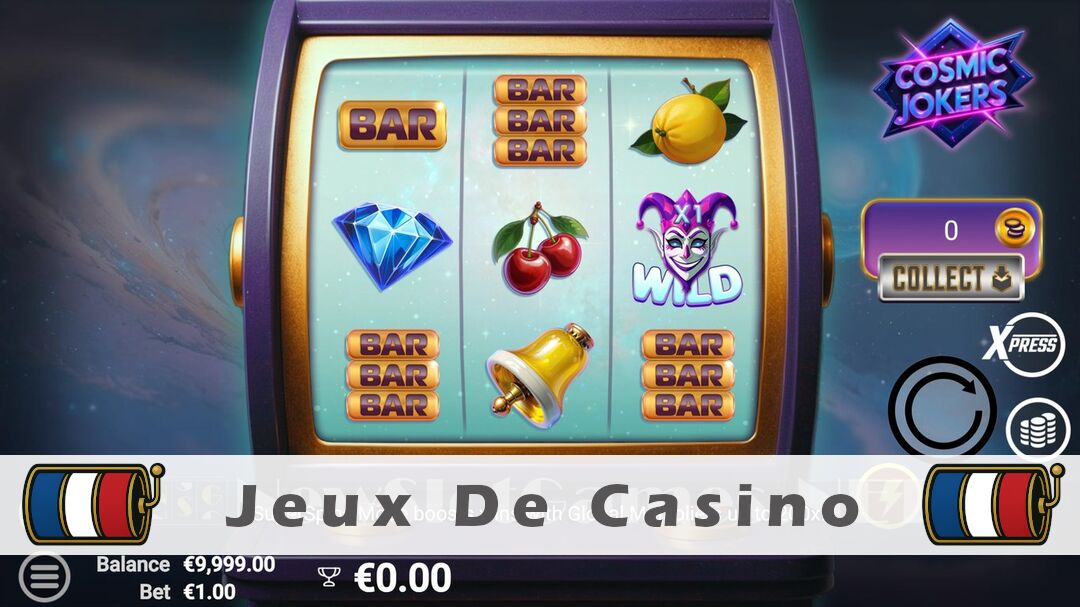 Démo de la machine à sous Cosmic Jokers Slot