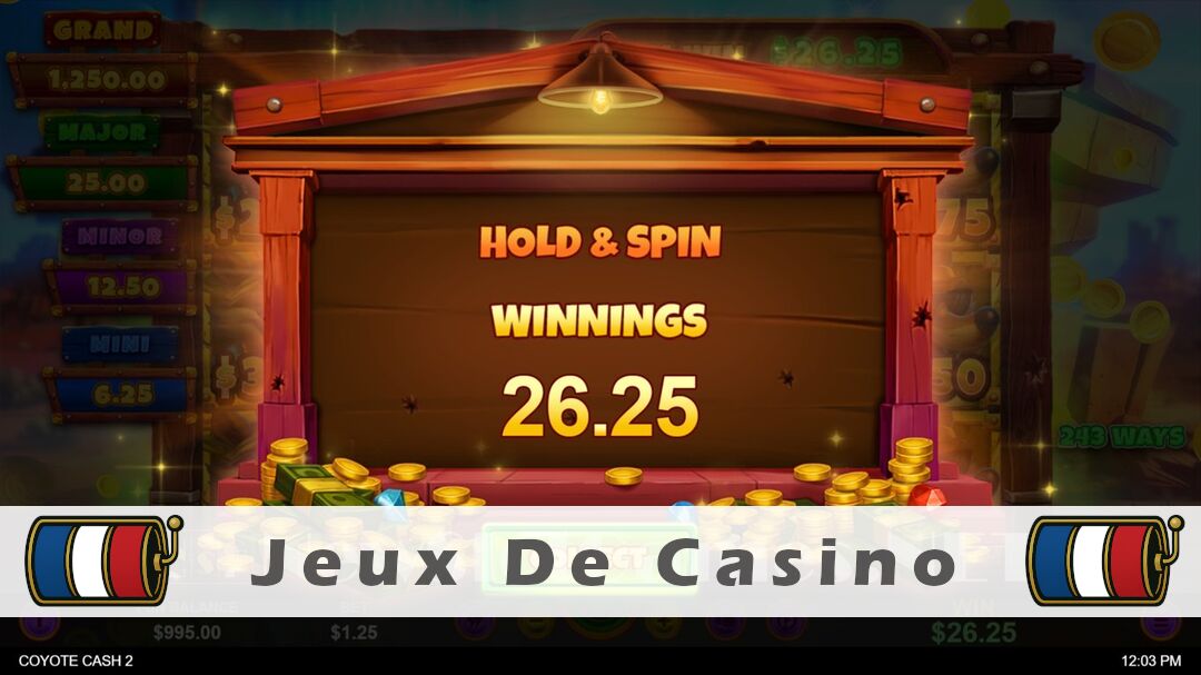 Démo de la machine à sous Coyote Cash 2 Slot