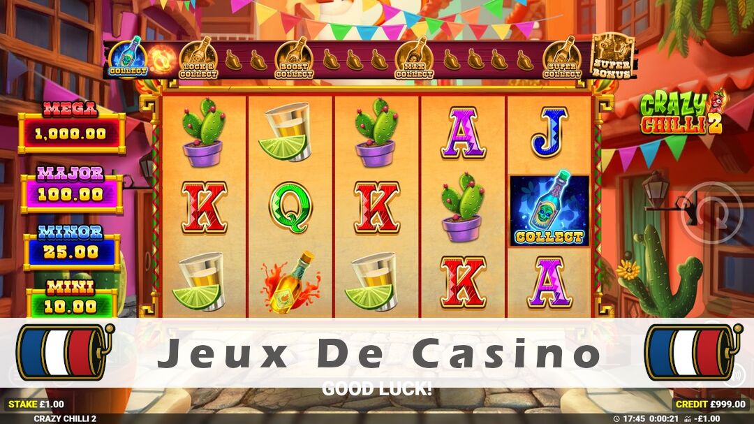 Démo de la machine à sous Crazy Chilli 2 Slot