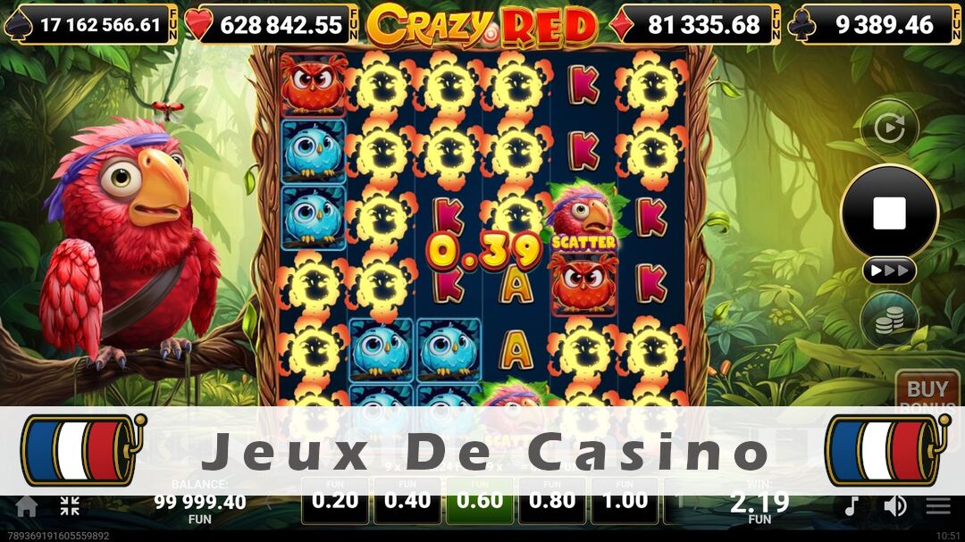Démo de la machine à sous Crazy Red Slot