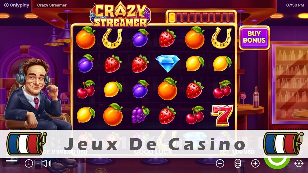 Démo de la machine à sous Crazy Streamer Slot