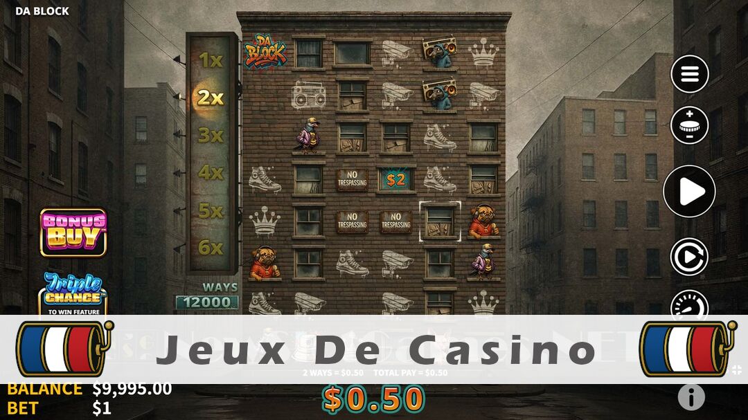 Démo de la machine à sous Da Block Slot