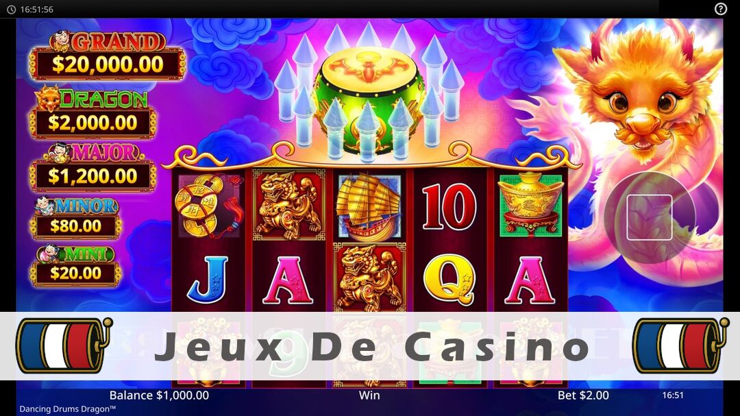 Démo de la machine à sous Dancing Drums Dragon Slot