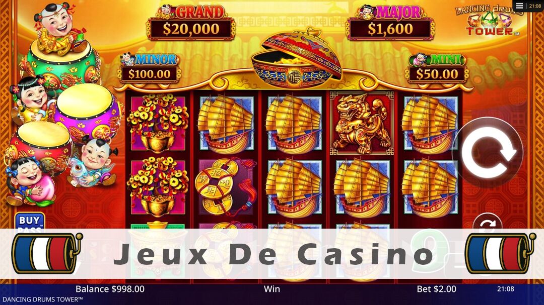 Démo de la machine à sous Dancing Drums Tower Slot