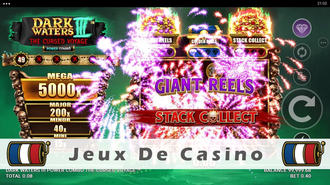 Démo de la machine à sous Dark Waters 3 The Cursed Voyage Slot