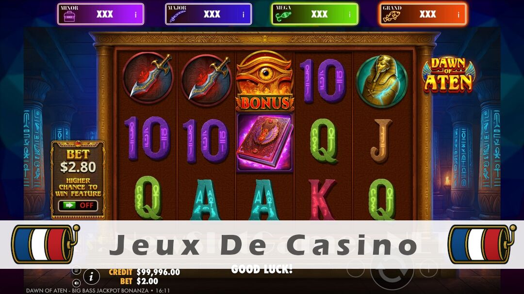 Démo de la machine à sous Dawn of Aten Slot