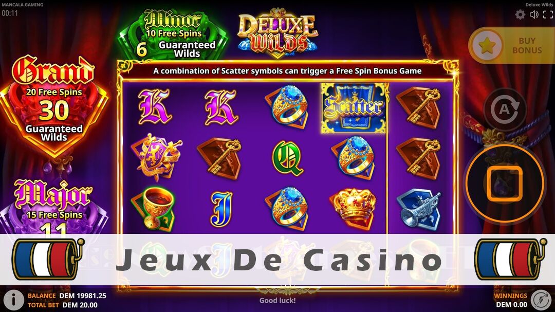 Démo de la machine à sous Deluxe Wilds Slot