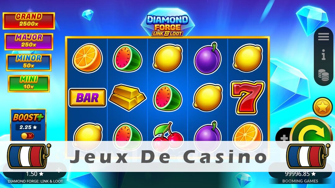 Démo de la machine à sous Diamond Forge Link & Loot Slot