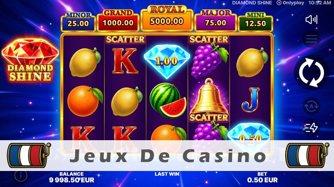 Démo de la machine à sous Diamond Shine Slot