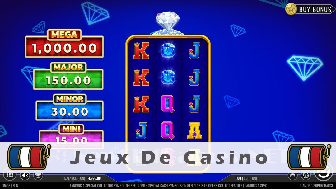 Démo de la machine à sous Diamond Supercharge Slot