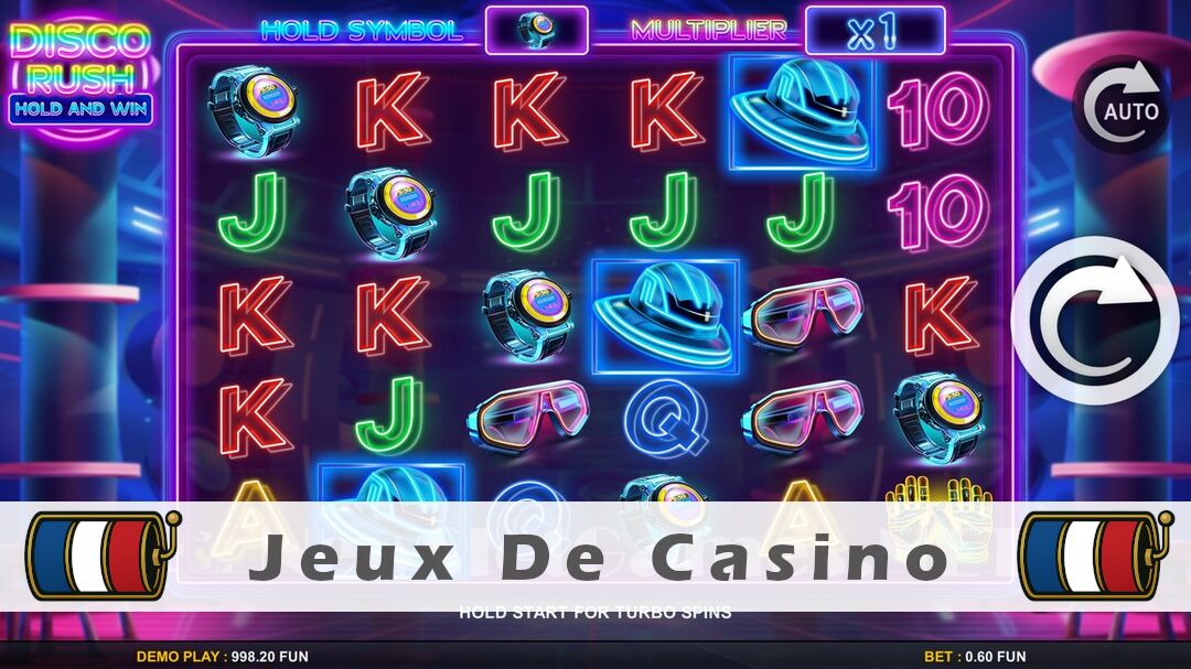 Démo de la machine à sous Disco Rush Hold & Win Slot