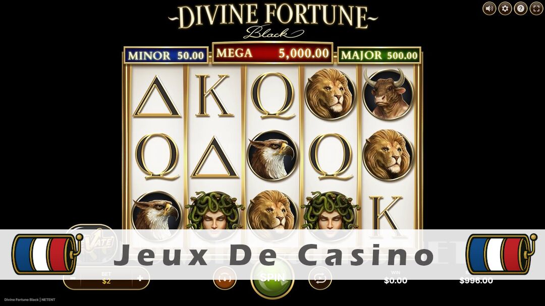 Démo de la machine à sous Divine Fortune Black Slot