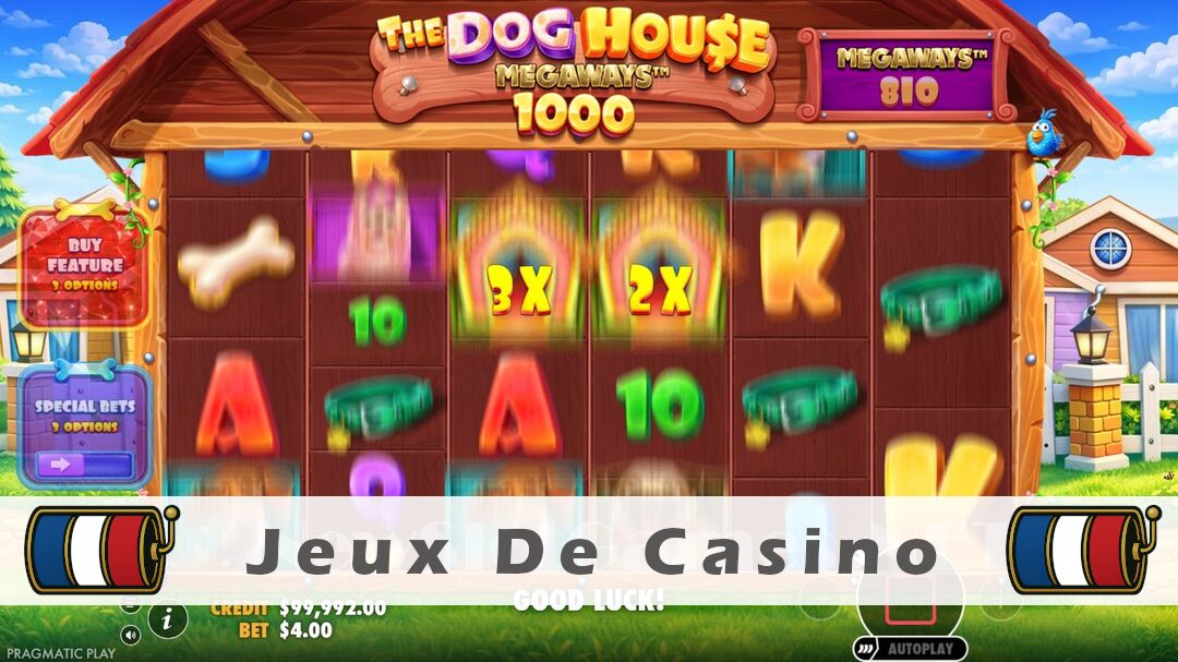 Démo de la machine à sous The Dog House Megaways 1000 Slot