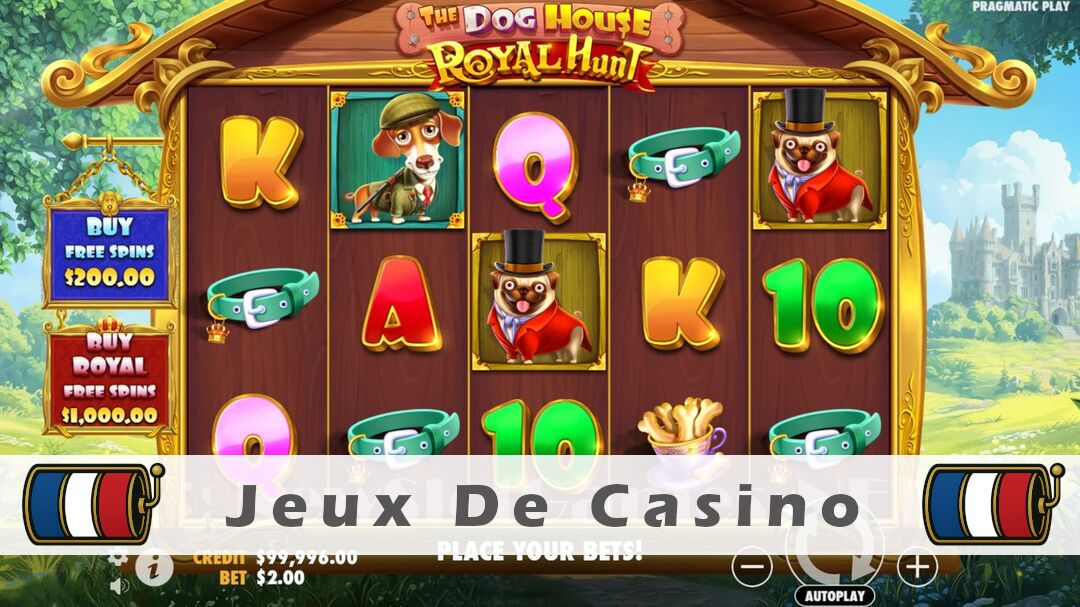 Démo de la machine à sous The Dog House Royal Hunt Slot